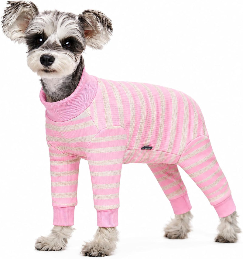 Dog Surgery Recovery Suit, Four-Leg Long Sleeve Dog Onesie