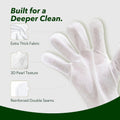 Hypoallergenic Dog & Cat Bathing Glove Wipes, 10 ct