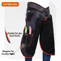 – Premium Cowhide Leather Farrier Apron | Adjustable Waist | Breathable Air Mesh Lining, Foam Knee Pads, Magnets & Knife