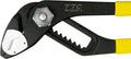Tsunoda WP-250SC-S, Non-Marring Soft Jaw Water Pump Pliers, Replaceable Jaw Pads, Built-In Spring, 10-Inch