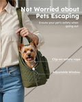 Pecute Dog Purse Carrier, Dog Carrier with Pockets for Small Dogs, Fits Dogs 5 lbs to 9 lbs, Cat and Puppies Tote Bag, O