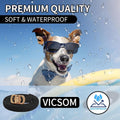 VICSOM Flea Collar for Dogs, Flea and Tick Prevention for Dogs, 4 Pack