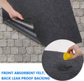 Aquarium Leveling Mat，Under Fish Tank Mat——Soft Absorbent Material，Anti-Slip and Waterproof Backing，Cushion the Friction