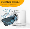 4 Pack Guinea Pig Cage Liners Washable Guinea Pig Bedding Reusable Waterproof Super Absorbent Guinea Pig Pee Pads Anti S