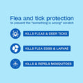 ADAMS Plus Flea and Tick Prevention Spot On for Cats, Kills Fleas & Ticks (Brown Dog/Deer Ticks), Kills and Repels Mosquitoes, Prevents Flea Infestations, 3-Month Supply, 3 Pack