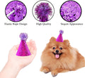 10 Pcs Dog Birthday Hat Set for Small Medium Dogs Cat Puppies, Mini Party Hat with Adjustable Headbands, Cute Pet Hat wi