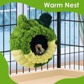 KATUMO Bird Nest, Small Sun Conure Breeding House Parrotlet Snuggle Hut Lovebird Bed for Conure, Lovebird, Zebra Finch, Loriculus, Hamster and Other Small Birds (Less Than 5 inches Long)