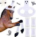 Dansydaisy 5 Pack Horse Halloween Ghost Costume Accessory Set