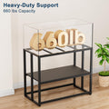 40 Gallon Metal Fish Tank Stand, Aquarium & Terrarium Stand for Home Office