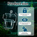 6PCS Aquarium Lid Clips,Top Cover Lid Hood Support Holder For Rim Fish Tank