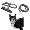 Muejjur Cat Harness and Leash Set, Escape-Proof Adjustable Kitten/Cat Harness for Walking & Travel, Easy Control, Comfortable Outdoor Use, 4.1 ft, Brown