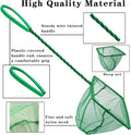 5 Pack Aquarium Fish Net, Multi-Size Fine Quick Fish Catch Nets Nylon Fishing Mesh Nets with Long Plastic Handle for Fis