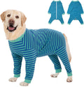 Yeapeeto Dog Onesie Surgery Recovery Suit for Large Medium Bodysuit Dogs Pajamas PJS Full Body for Shedding, Prevent Lic