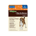 Worm X Plus 7 Way De-Wormer Chewables for Dogs - Tablets for Small Dogs & Puppies (6-25 lbs) (pyrantel pamoate/praziquantel), 2 Count