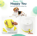 Automatic Dog Ball Launcher - Dog Ball Fetch Machine, Ball Thrower for Dogs, for Small to Medium Sized Dogs, Interactive
