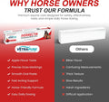 Ivermectin Horse Paste 1.87% Apple Flavored Horse Dewormer, Equine Wormer Paste, Horse Wormer, 6.08g Tube, Treats Up to 