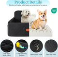 Dog Car Seat for Medium Large Dogs Under 55 lbs, Washable Pet Booster Seat