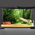36x24 in Forest Terrarium Backdrop Green Tree Reptile Habitat Background