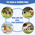 Bmag Dog Rope Toys for Aggressive Chewers, Interactive Heavy Duty Dog Toys for Medium Large Dogs, Tough Twisted Rope Toy with 5 Knots (Blud)
