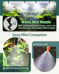 Automatic Reptile Mister System, Misting System with Timer, Reptile Humidifiers Quiet Pump Expandable to 10 Fine Mist No