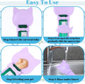 KFHENSOMR 3 Pcs Cat Treat Spoon Squeeze, Cute Pet Feeder Spoon, Multi-Function Lickable Wet Food Dispenser for Liquid Snack Puree Pet Supplies (3 Colors)