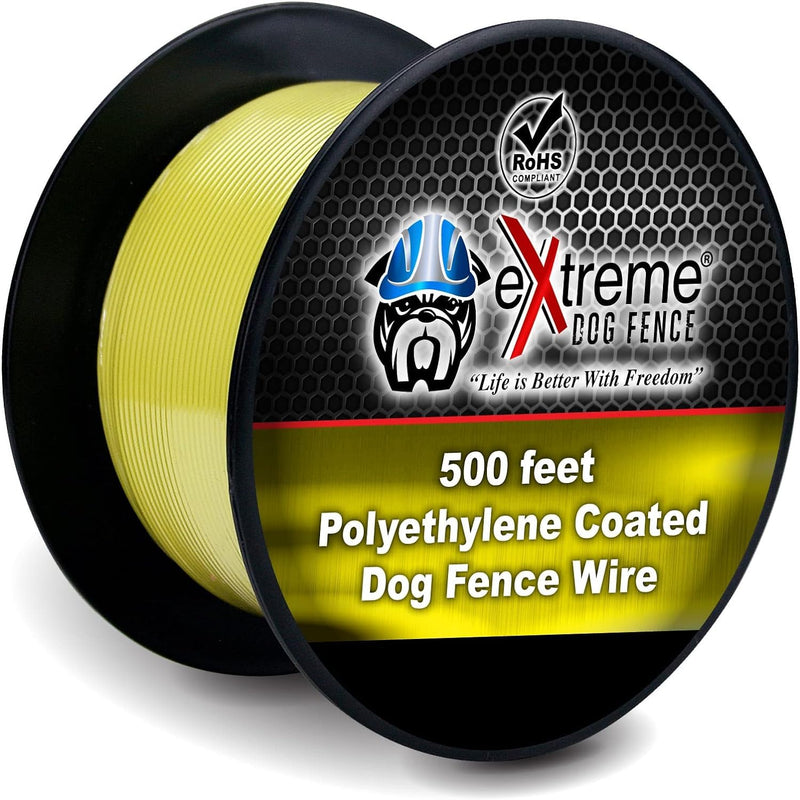 500 Feet of 20 Gauge In Ground Electric Dog Fence Extreme Boundary Wire for Creating or Expanding Your Pet Containment Area