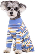 Dog Surgery Recovery Suit, Four-Leg Long Sleeve Dog Onesie
