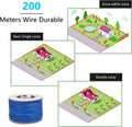 PcEoTllar Electric Fence for Dogs, Underground Dog Fence System, 2 Collars