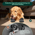 Kuoser Non Slip Dog Socks with Grippers for Hardwood Floors