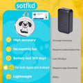Dog Tracker-GPS Dog Collar-GPS Tracker for Dogs-Pet Tracker| Android and iOS Universal | No Monthly Fee | Waterproof | W