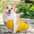 Permeable Dog Belly Bands Washable Pet Belly Covers Regulable Belly Bands for Small to Large Dogs