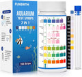 Aquarium Test Strips for Freshwater Fish: 7 in 1 Fish Tank Water Testing Kit for Aquarium Pond - Accurate Testing Nitrat