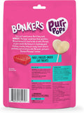 Bonkers Purrpops, Freeze Dried Tuna Flavored Lollipop Cat Treats, 15 Packs of 3 (45 Treats)