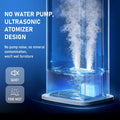 20L Cool Mist Humidifier for Large Rooms, Top Fill with Remote Control