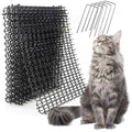 Ley's 10 Pack Scat Mat for Cats, 16 X 13 in Digging Deterrent for Dogs, Cat Deterrent with Spikes Outdoor & Indoor, Anti Cat Mat for Yard, Garden Fence Animal Barrier