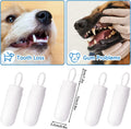 Chunful 20 Pcs Dog Fingerbrush Microfiber Full Soft Finger Pet Toothbrush