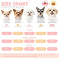 XGDMEIL 2 Pack Striped Small Dog T Shirt Cute Cherry Girl Dog Clothes for Small Dogs Cats Breathable Soft Cotton Pet Puppy Sleeveless Vest Spring Summer Pet Outfits（Pink+Yellow,Medium）
