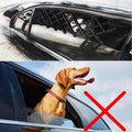 Window Pet Gate Extendable Car Window Ventilation Safeguard Mesh Security Lattice Telescopic Fence, for Protecting Pet S