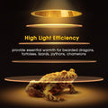 Briignite Reptile Heat Lamp G9 Halogen Heat Bulb Dome Reptile Light Fixture