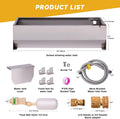 Automatic Livestock Water Trough Large Capacity Outdoor 2 Gallon