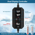 AQQA Aquarium Heater, 200W Submersible Fish Tank Heater for 20-40 Gallon