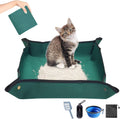 BNOSDM Foldable Travel Litter Box Set for Cat 5 PCS Portable Low Entry