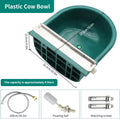 Automatic Water Bowl, Livestock Waterer for Cattle Dog Horse Goat Sheep