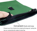 Rabbit Hay Feeder Bag Hanging Hay Rack (Black, 2 Windows)