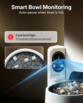 PETKIT Automatic Cat Feeder with Camera, 1080P HD Video with Night Vision, 2.4G WiFi Pet Feeder for Cat & Small Dog, 2-Way Audio & Meal Call Pet Food Dispenser with Desiccant Bag, Motion Capturing