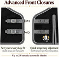 T TEKE Deluxe 1200D Horse Turnout Blanket, 200g Fill