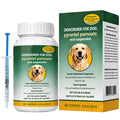 Dog Dewormer Liquid – Pyrantel Pamoate Formula for Roundworms & Hookworms Support, Fits for Dogs, 120 mL (4.2 fl oz)