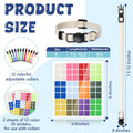 Puppy Whelping Supplies Kit Include 12 Puppy Shot Record Booklets 6 Record Keeping Charts 12 Coloured Soft Nylon Puppy I