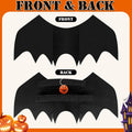 Dog Halloween Costumes for Large Dogs, Dog Bat Wings with Pumpkin Bell Pet Halloween Cosplay Party Dress Up