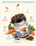 30-in-1 Dog Vitamins and Supplements, Peanut Butter 200ct
